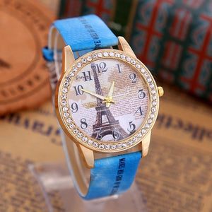 Fashion Eiffel Tower Quartz for Women