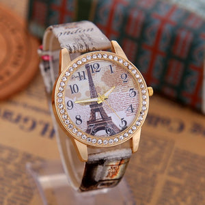 Fashion Eiffel Tower Quartz for Women