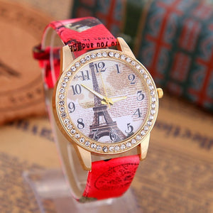 Fashion Eiffel Tower Quartz for Women