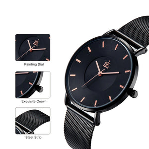 Fashion Women Watch High Quality Ultra thin Quartz