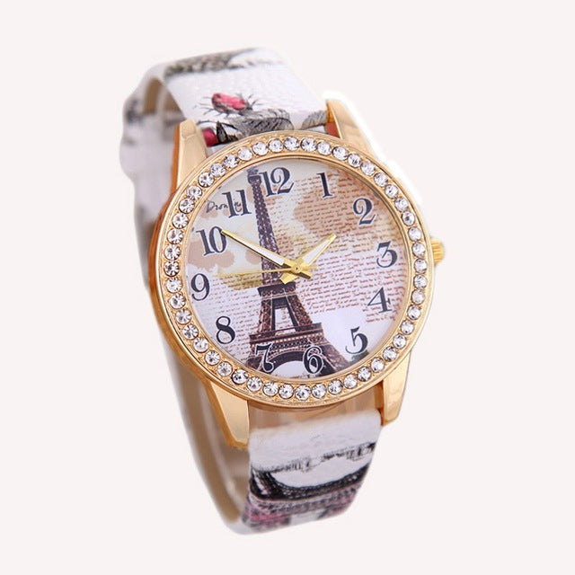 Fashion Eiffel Tower Quartz for Women