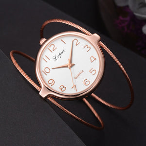 Ladies Luxury Watch Bracelet Quartz